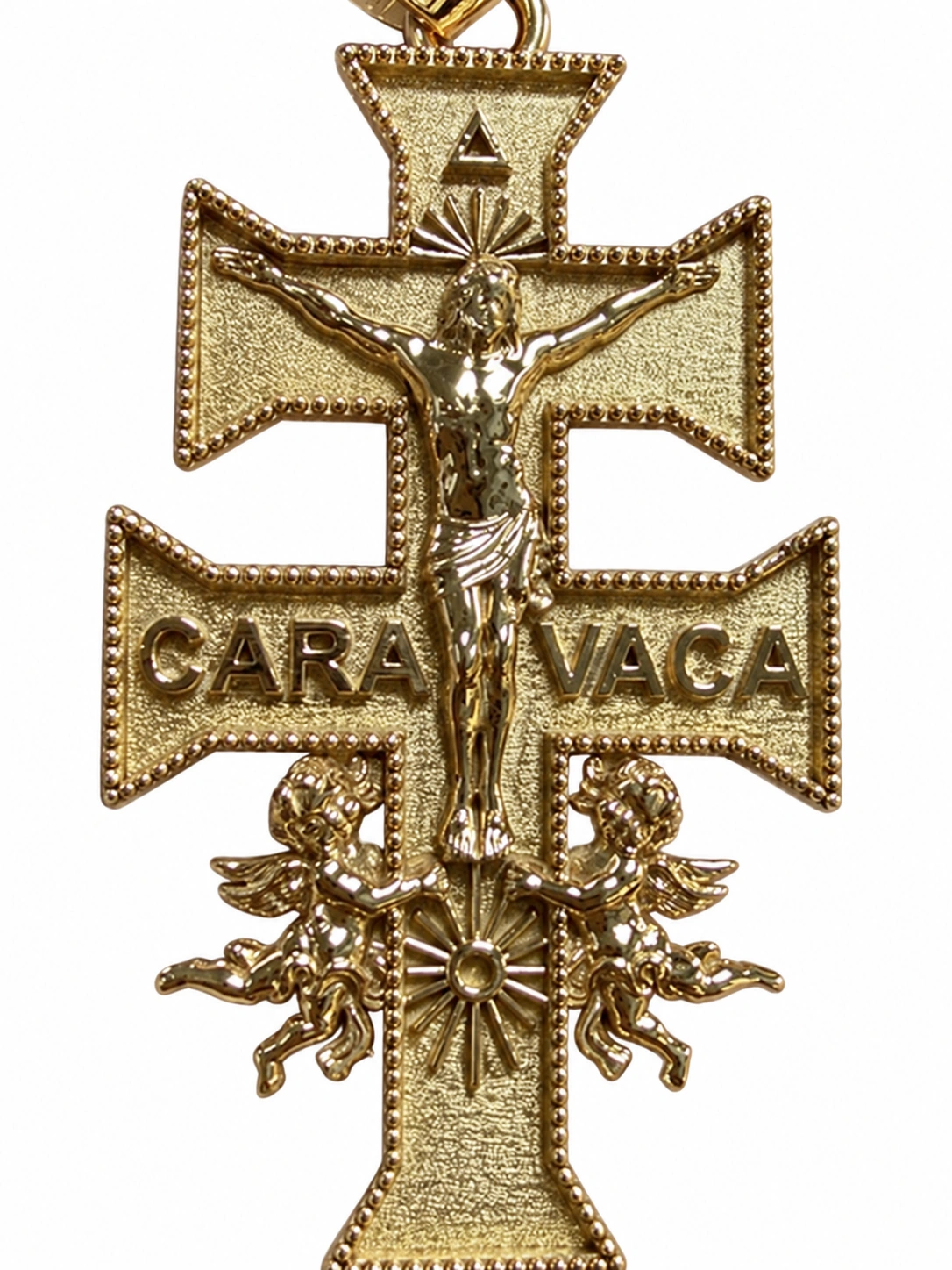 AI-assisted Caravaca cross detail preview