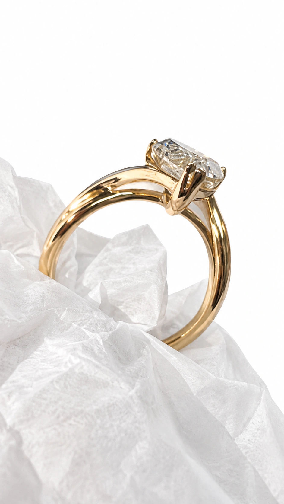 AI-assisted solitaire ring preview